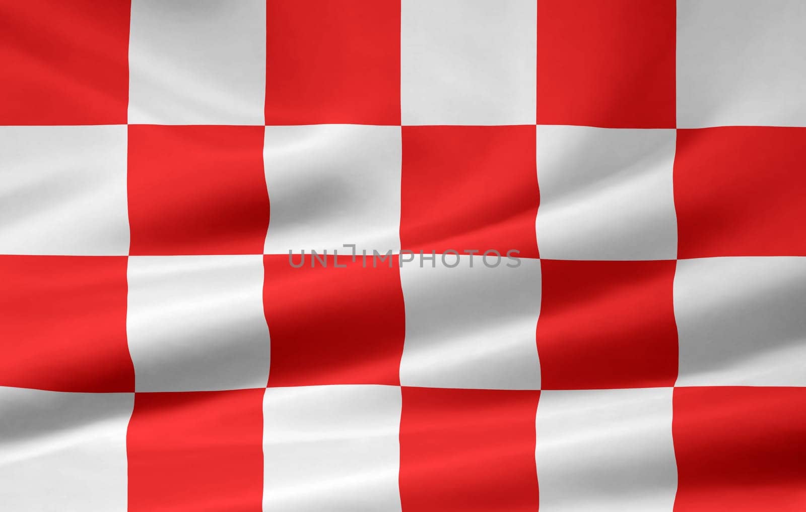 Flag of North Brabant - Netherlands