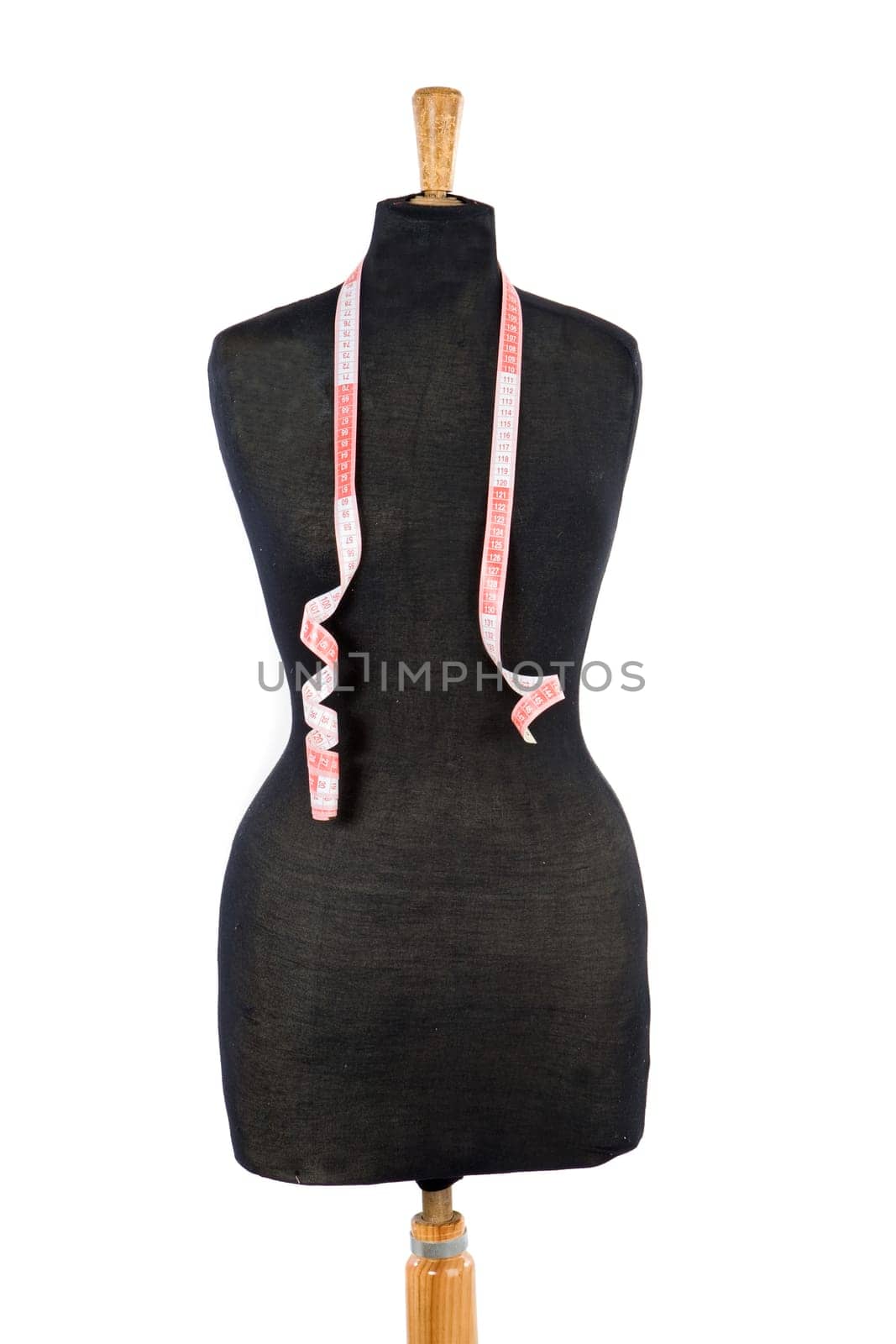 Mannequin with a tape measure