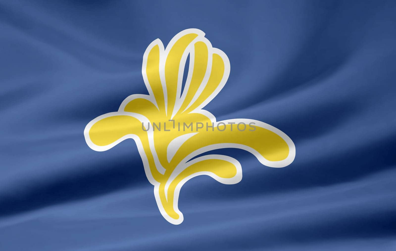 Flag of Brussels - Belgium