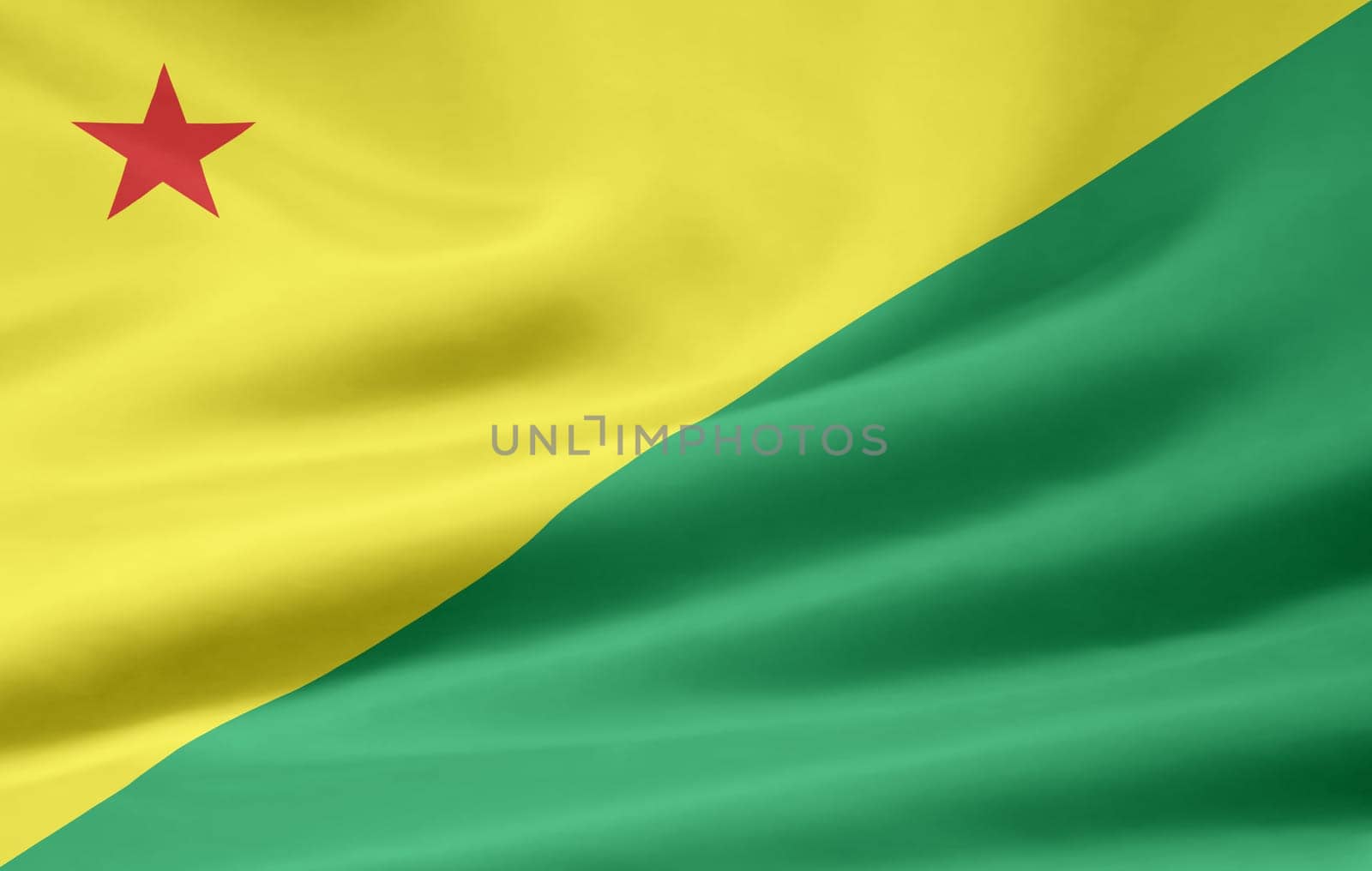 Flag of Acre - Brazil