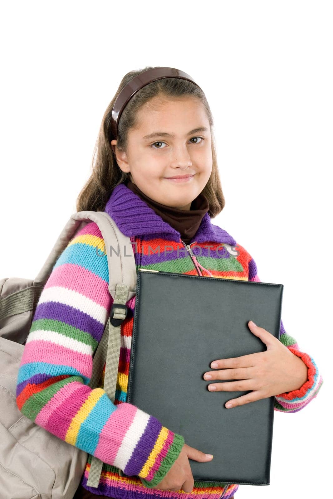 Adorable student girl