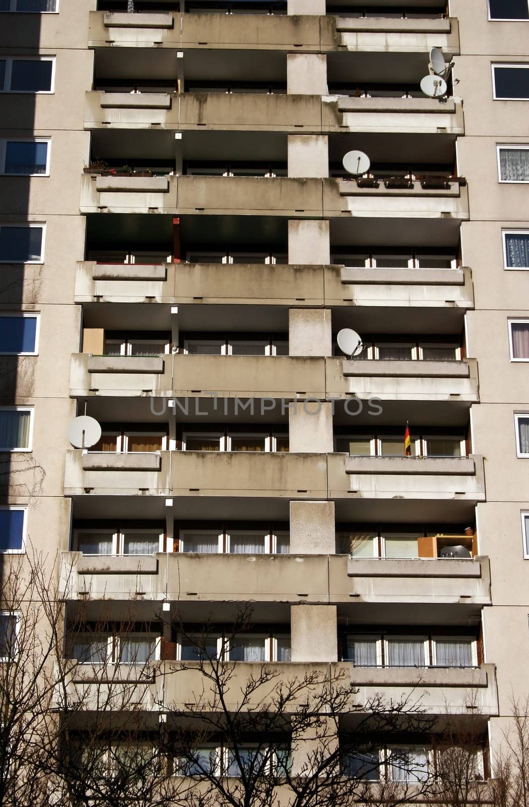 Prefabricated building in Kassel's Brückenhof