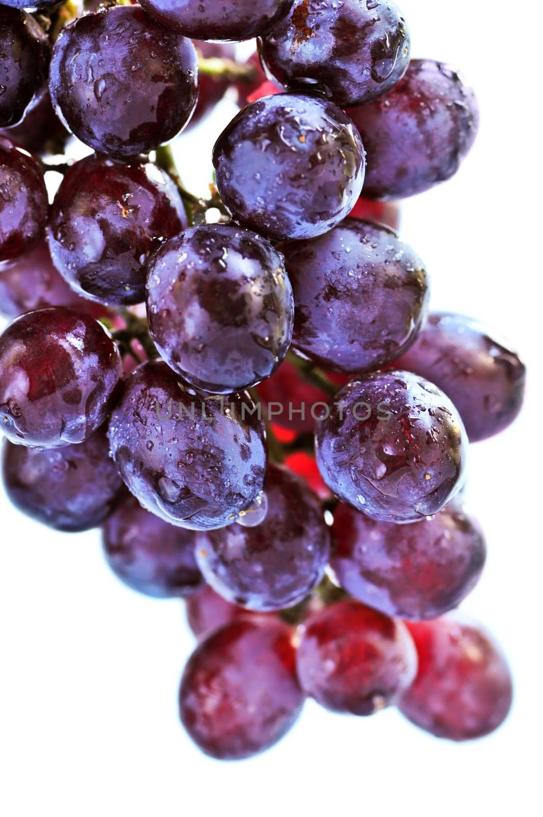 Red grapes