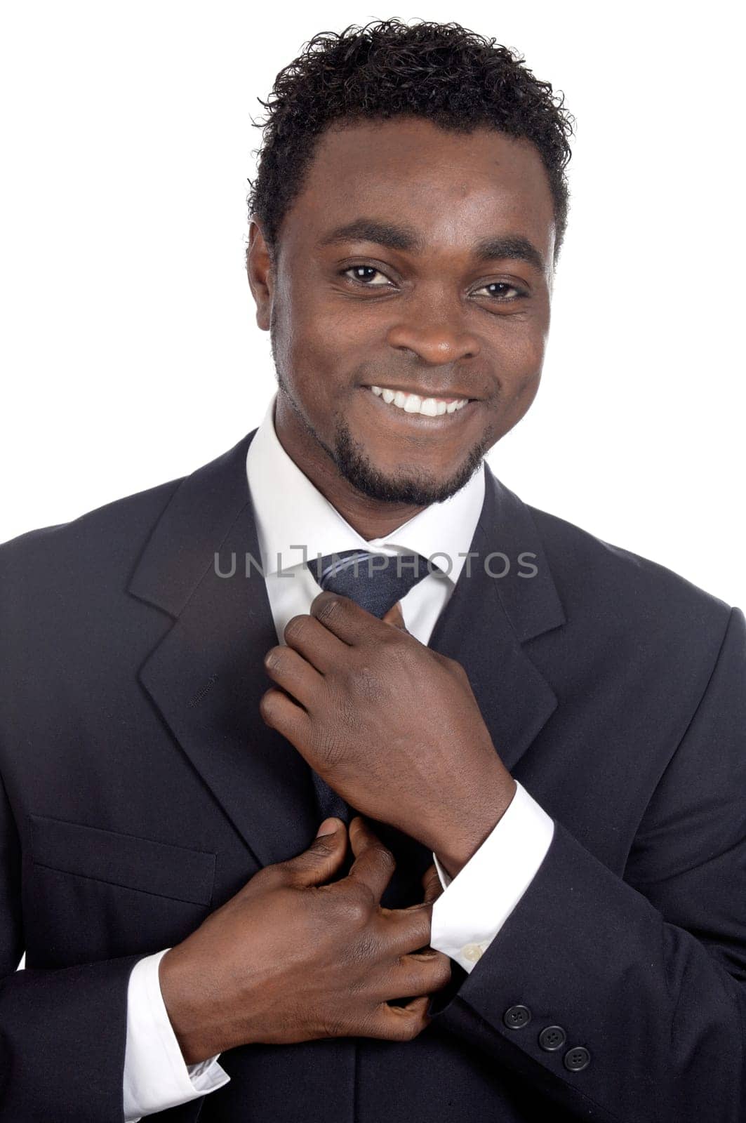 attractive african businessman