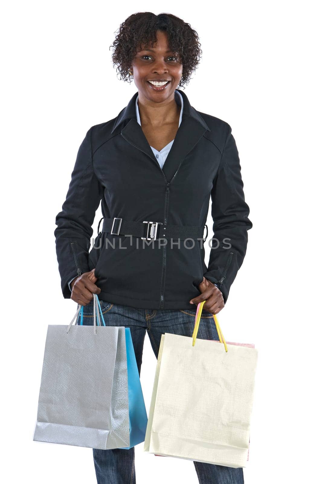 Attractive shopping girl