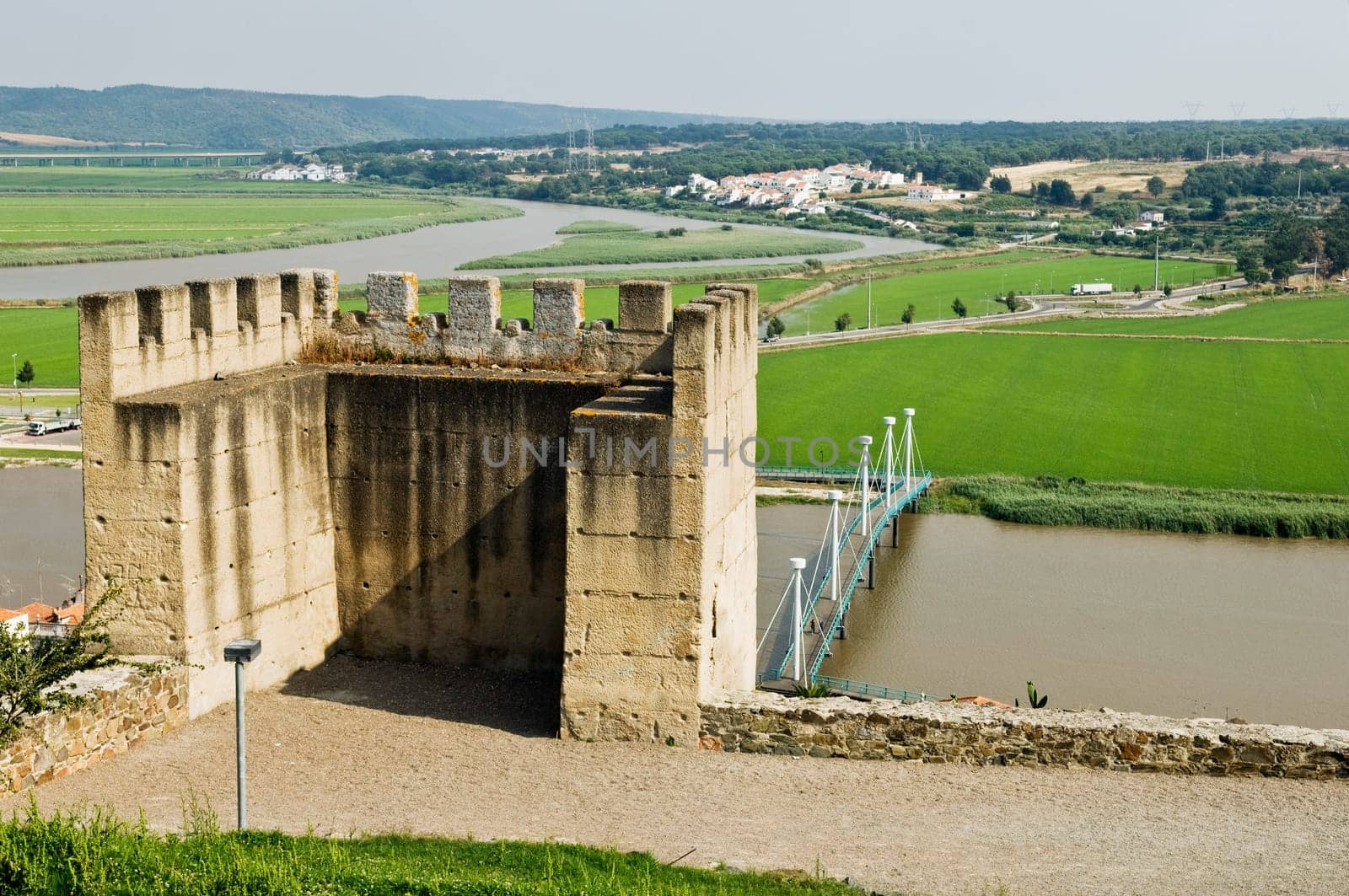 Castle tower, Alcacer do Sal, Alentejo