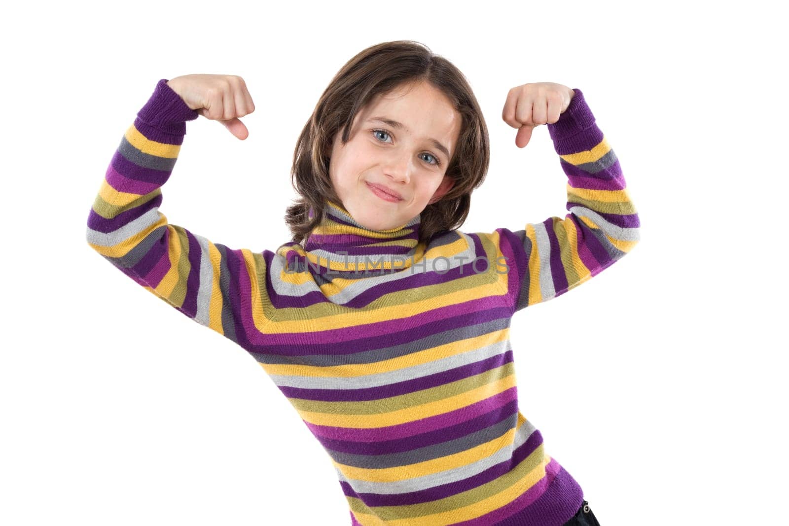 Look how strong I am