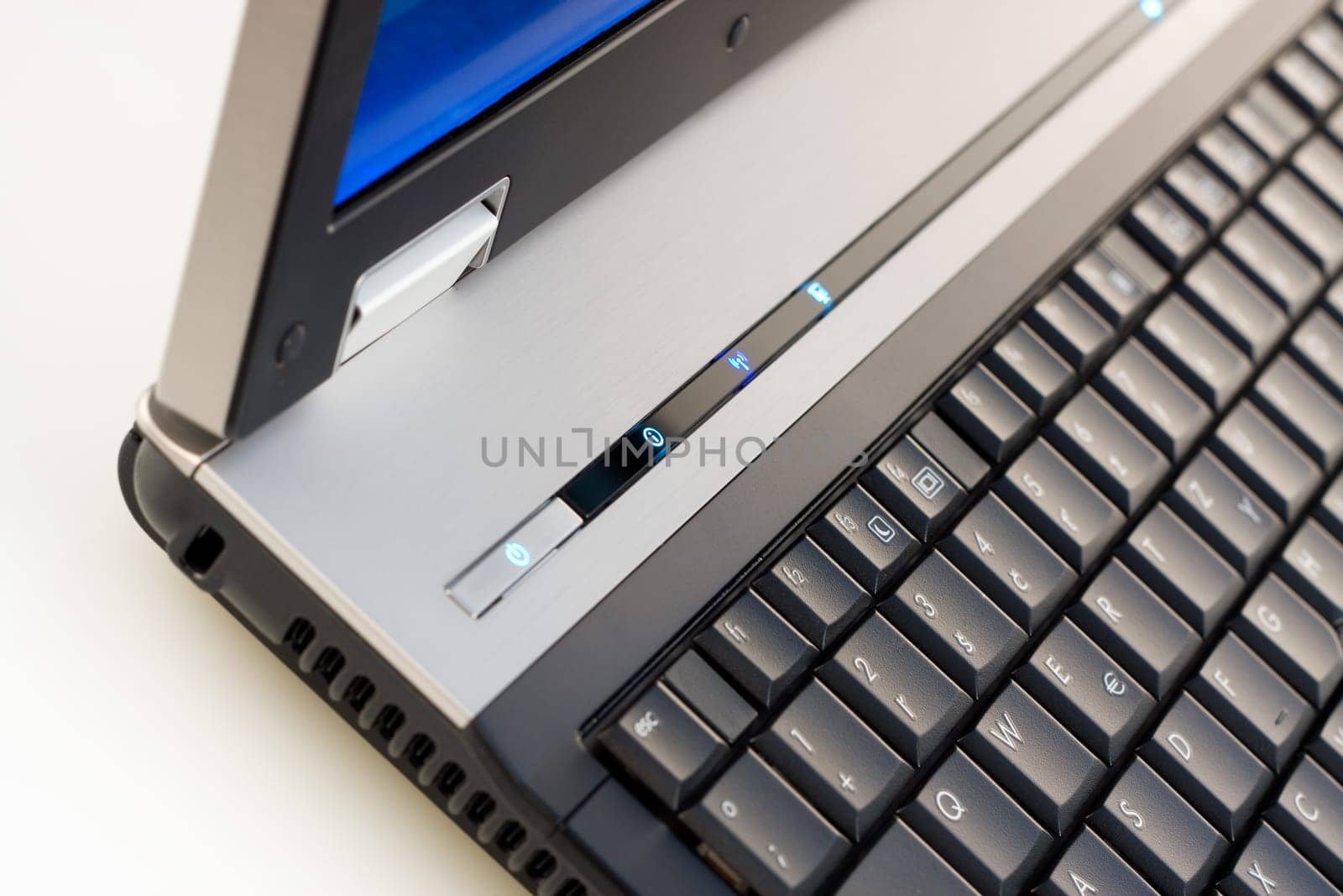 Open laptop