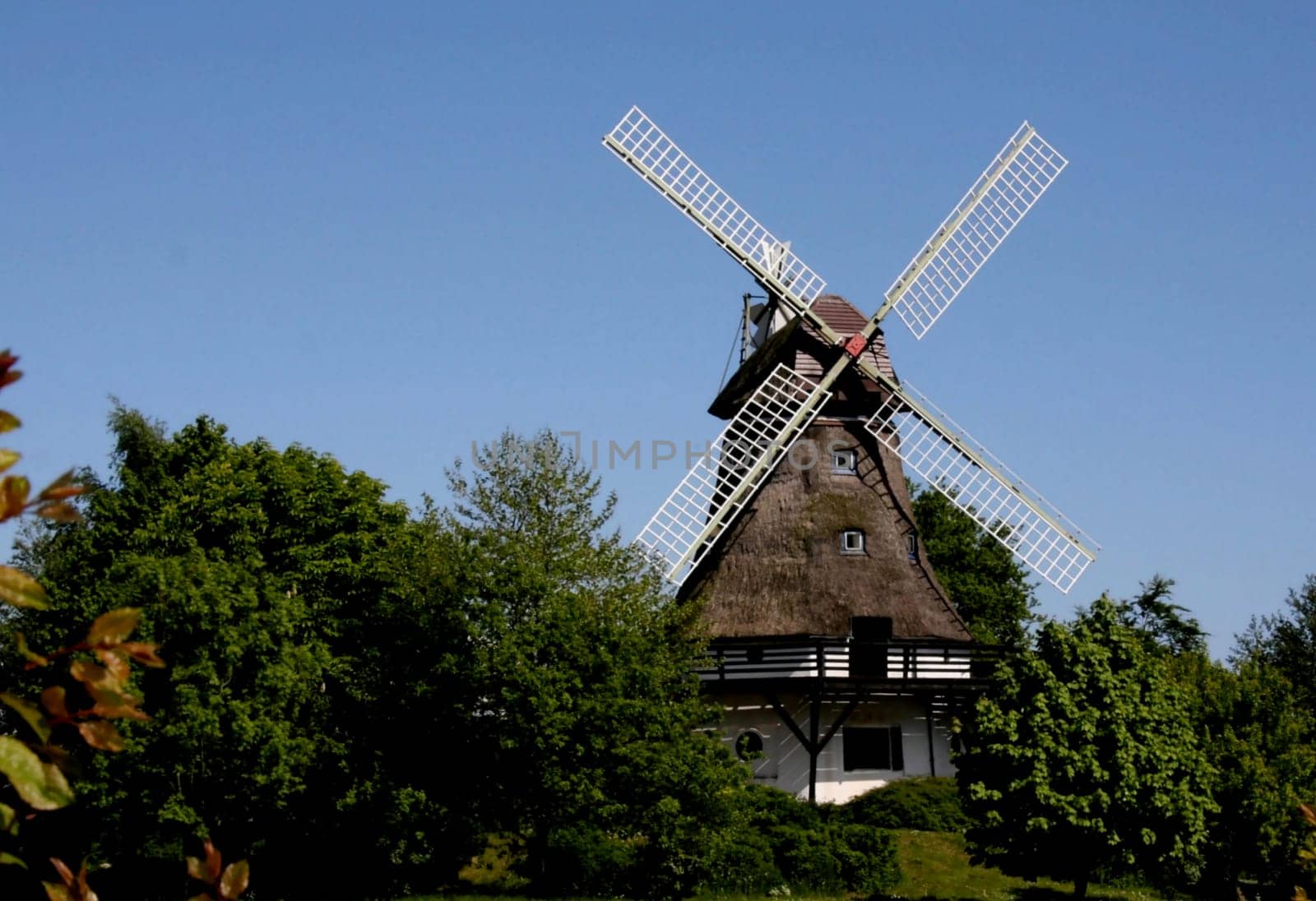 Windmill on the Baltic Sea