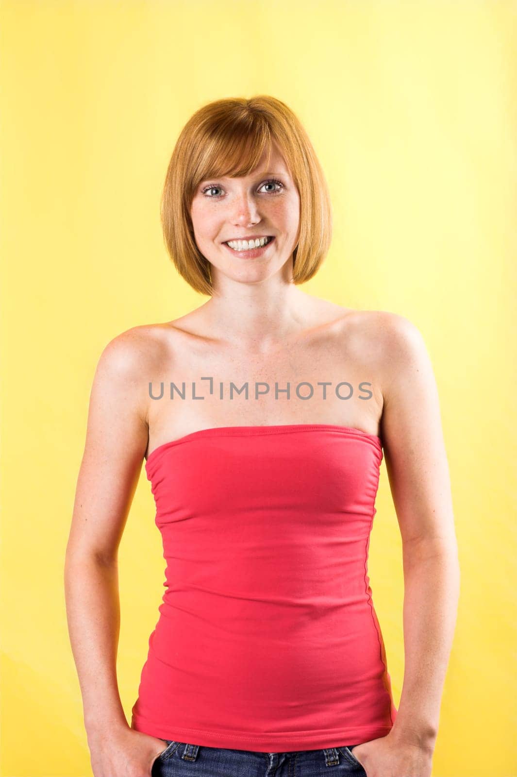 Young happy woman