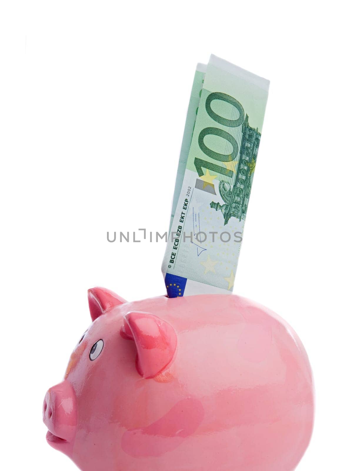 Saving a note of one hundred euros