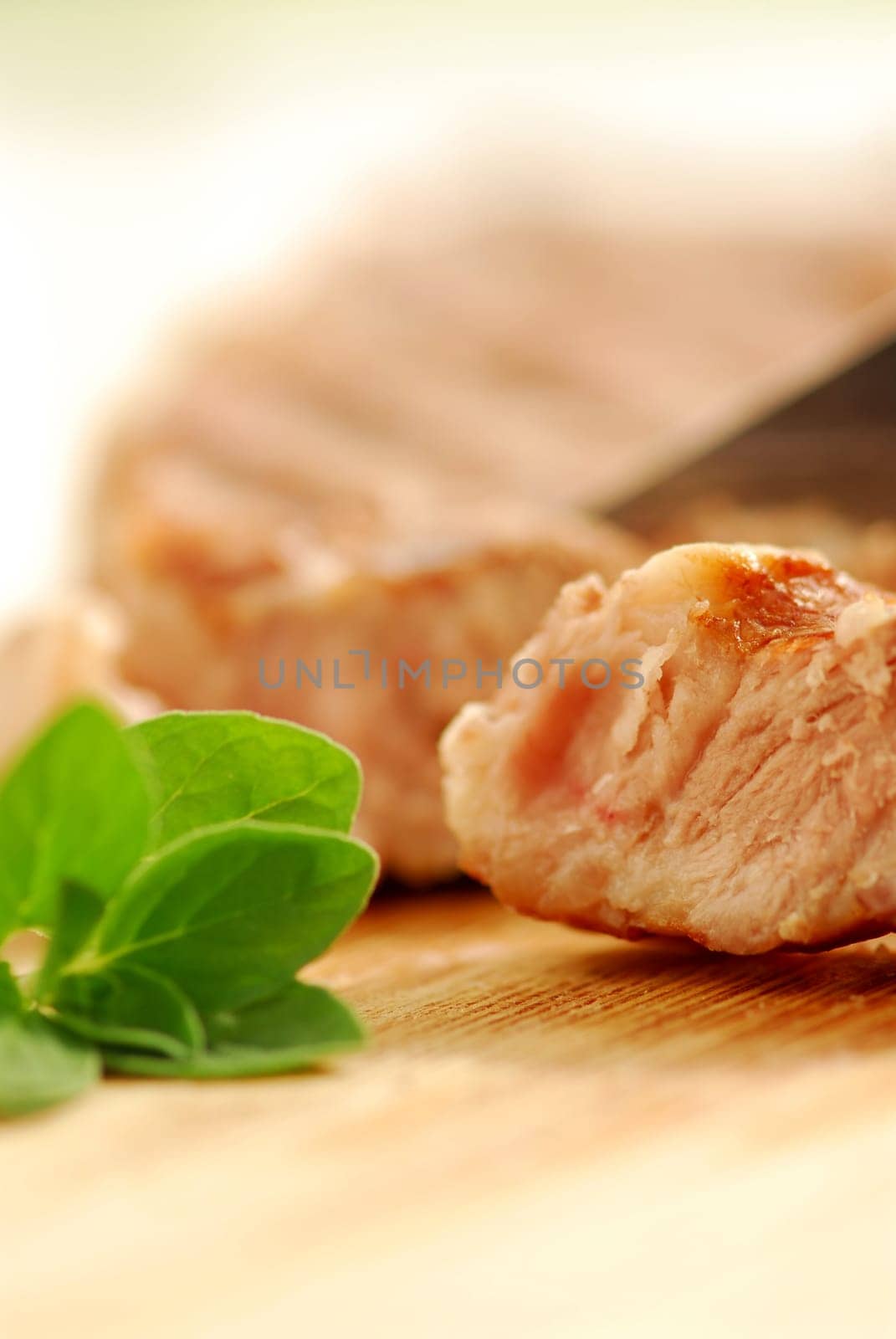 Grilled steak