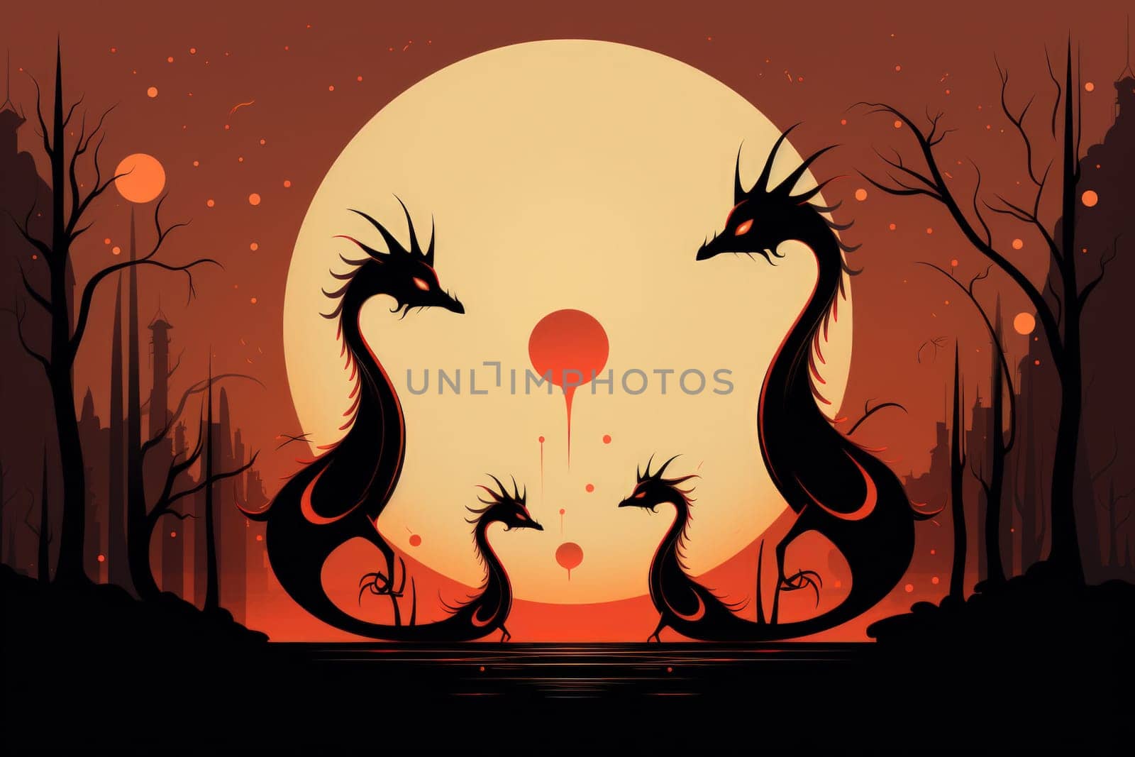 Enter the realm of fantasy and behold the mighty fire-breathing drakes, smaller yet equally formidable relatives of dragons.