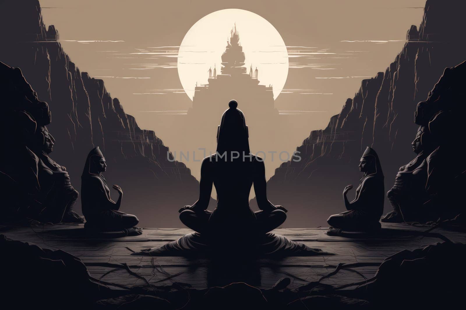 Delve into a realm of mystery and intrigue, where enigmatic sphinxes reign as guardians of ancient secrets.
