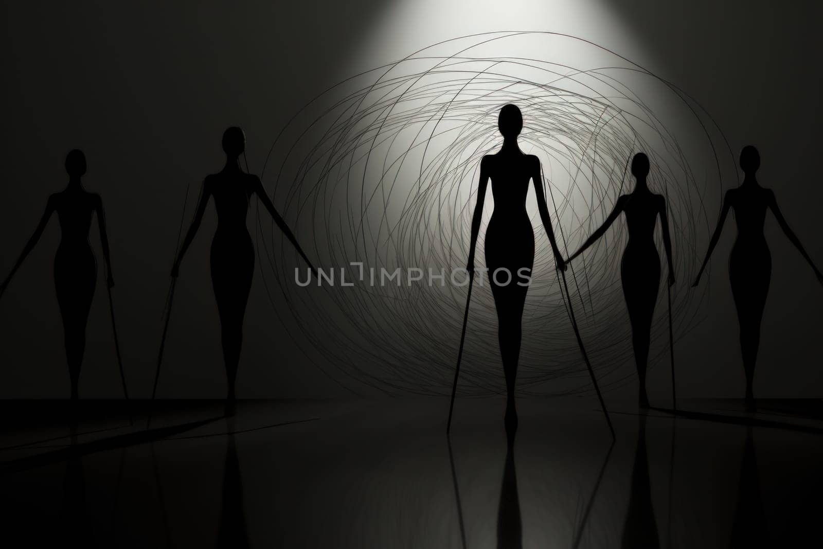 Enter the captivating realm of fantasy, where enigmatic shadow dancers gracefully weave illusions and manipulate darkness with an ethereal finesse.