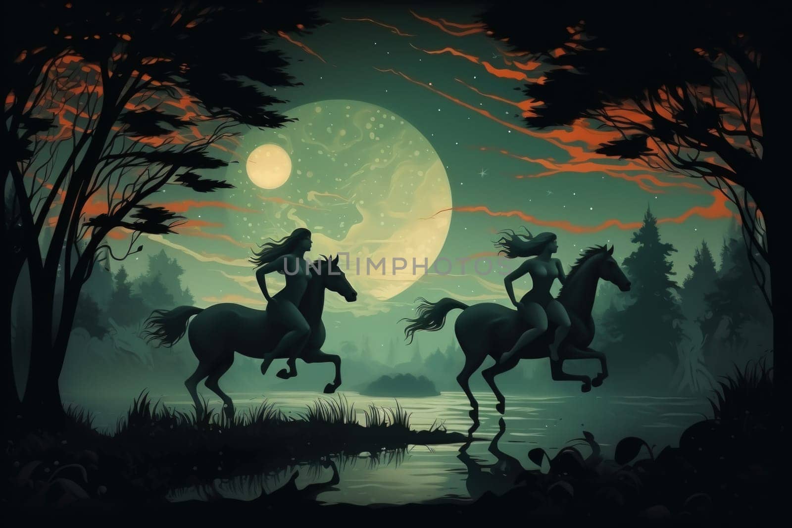 Embark on a mystical journey where elusive centaurs, with their ethereal grace, gallop through moonlit meadows.