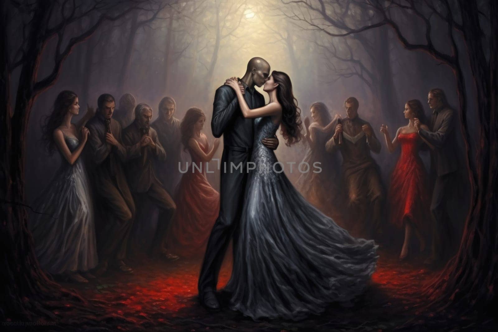 Step into a world where hauntingly beautiful vampires captivate with their ethereal allure.