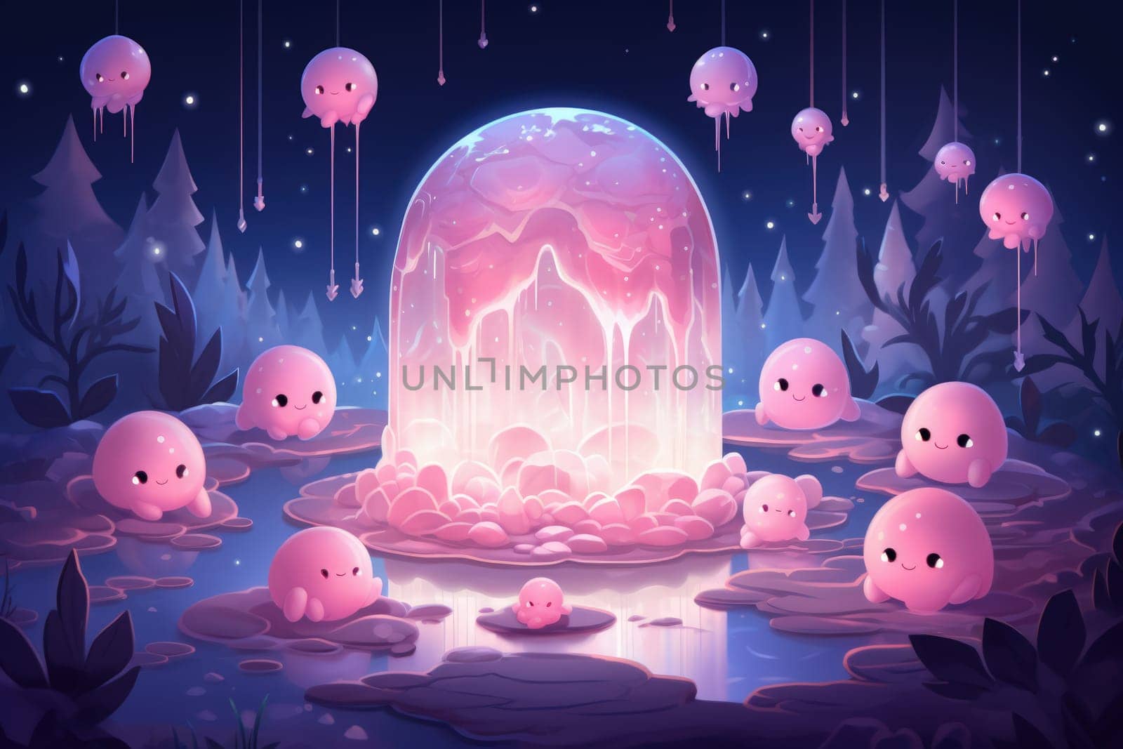 Enter the realm of fantasy and behold the enchanting presence of ethereal moonlight sprites.