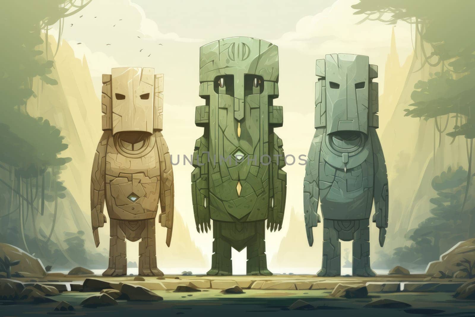 In the realm of fantasy, ancient golems stand as remarkable creations of mystical craftsmanship.