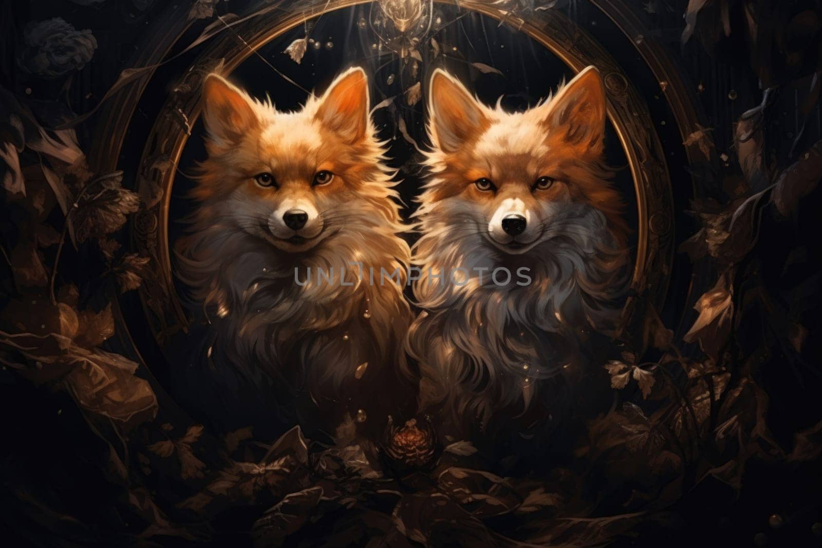 Enter the enchanting realm of the curious spirit foxes, mystical creatures that possess the ability to effortlessly traverse between the ethereal spirit world and the tangible physical realm.