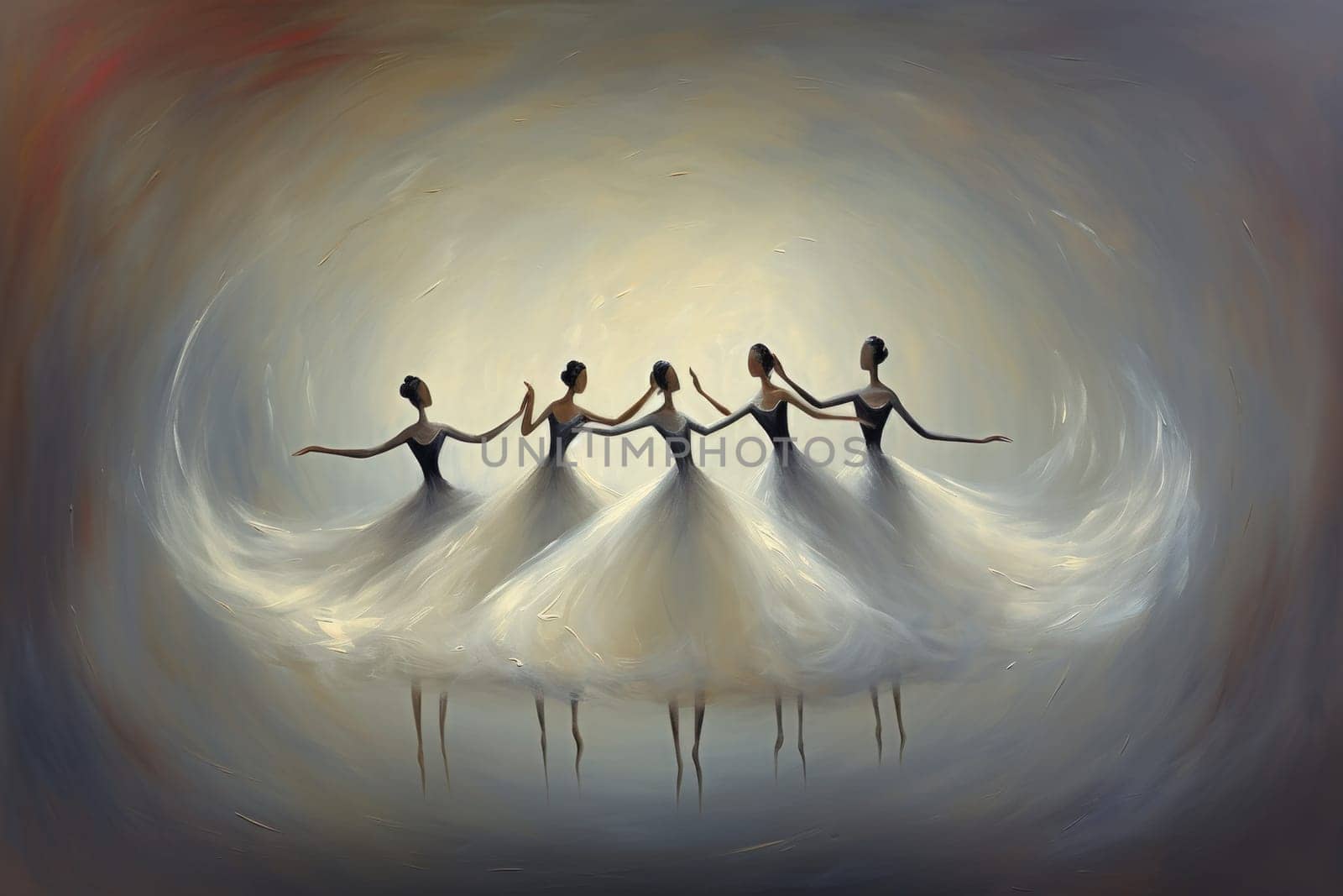 Immerse yourself in the enchanting world of fantasy as you witness the ethereal dance of graceful sylphs, ethereal beings of air and wind.