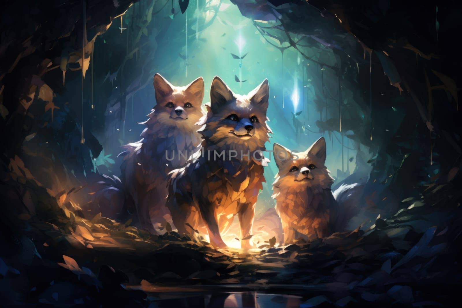 Embark on a fantastical journey where cunning shape-shifting foxes roam. With their mesmerizing magical abilities, these creatures navigate through realms, weaving illusions and enchantments.