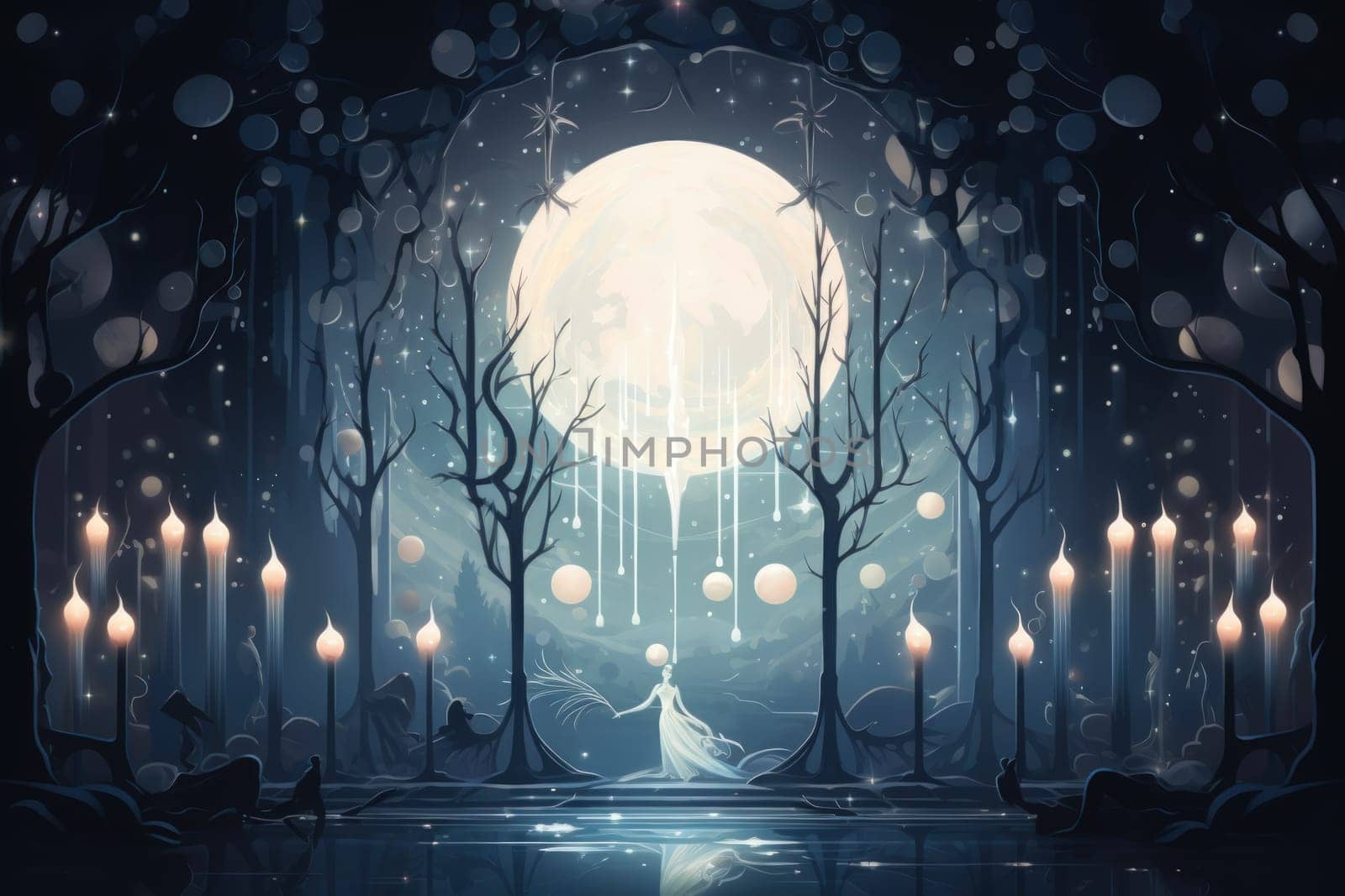 Enter the realm of fantasy and behold the enchanting presence of ethereal moonlight sprites.