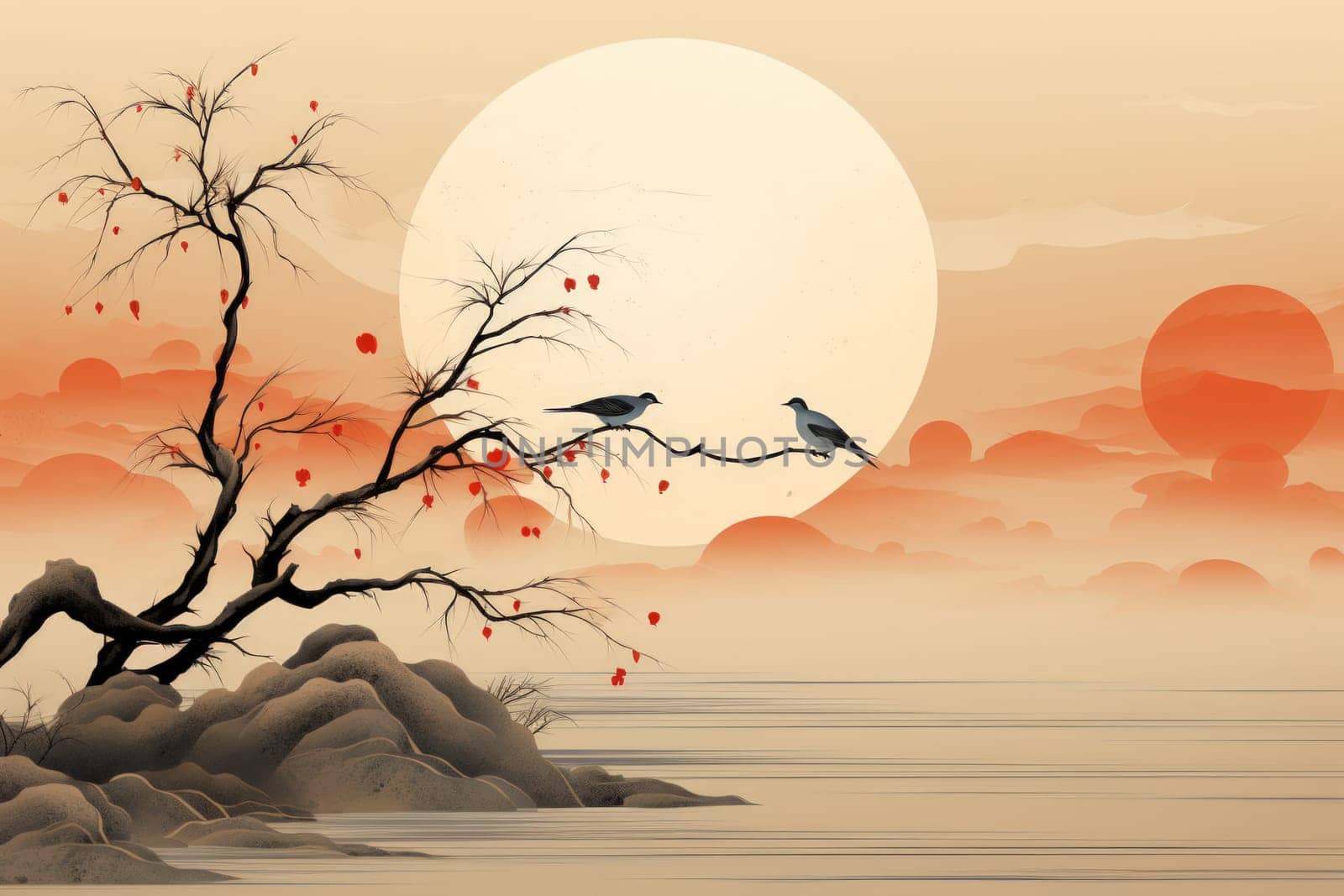 Immerse yourself in the enchanting realm of fantasy with this captivating illustration by a professional visual artist.