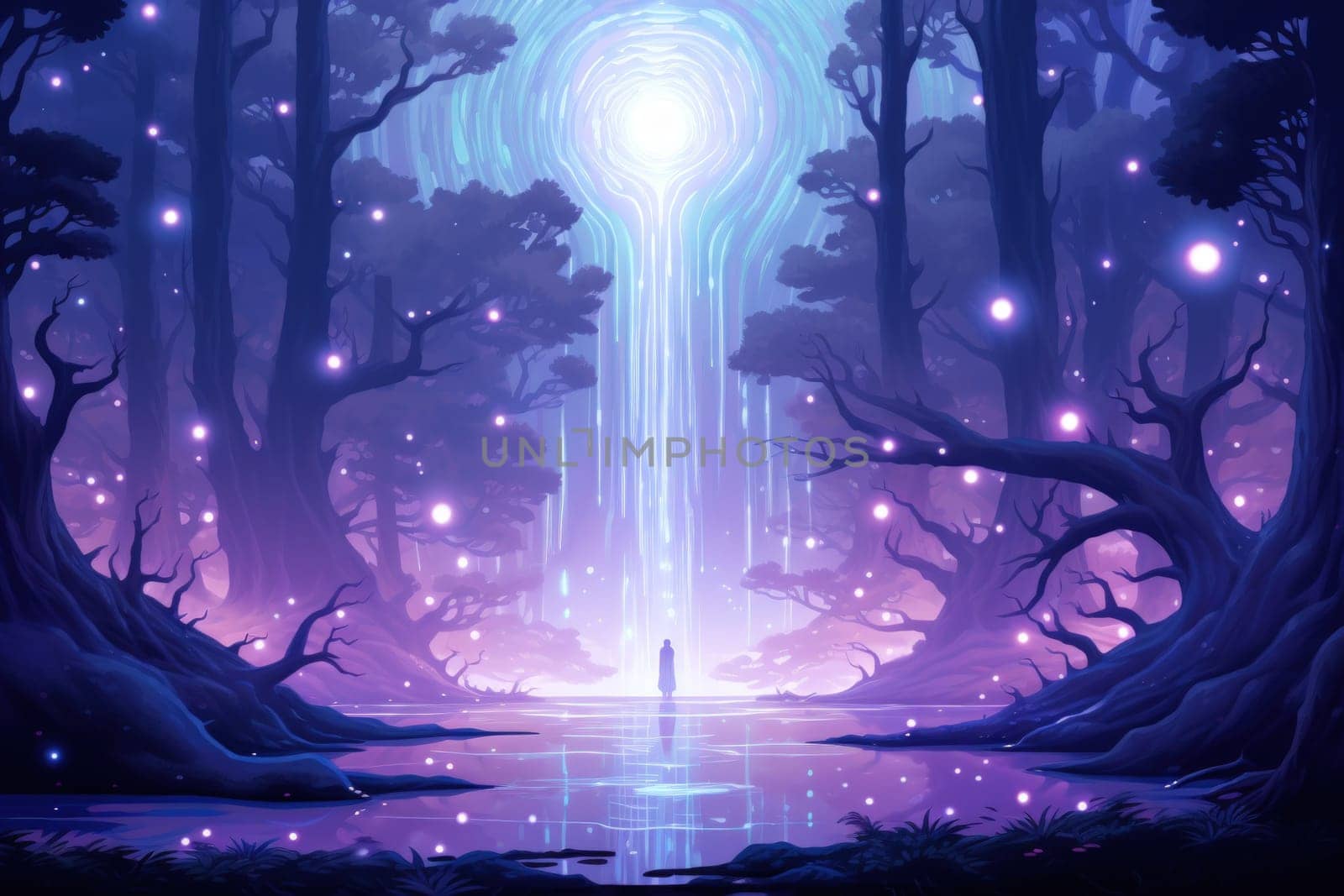 Enter the realm of fantasy and behold the enchanting presence of ethereal moonlight sprites.