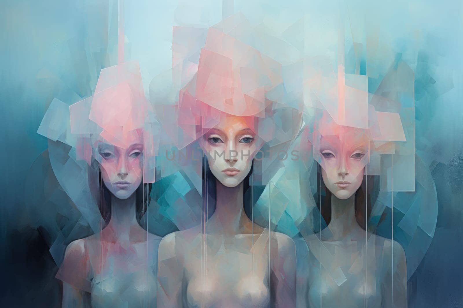 In the realm of fantasy, ethereal mist guardians watch over sacred sites, their presence veiled in a shroud of mist and mystery.