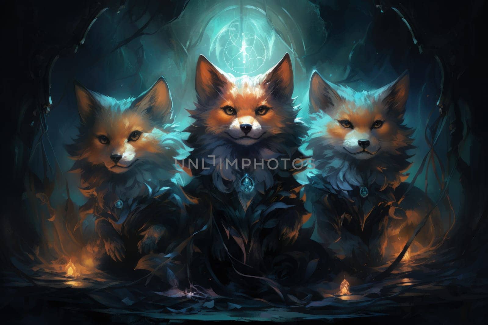 Embark on a fantastical journey where cunning shape-shifting foxes roam. With their mesmerizing magical abilities, these creatures navigate through realms, weaving illusions and enchantments.