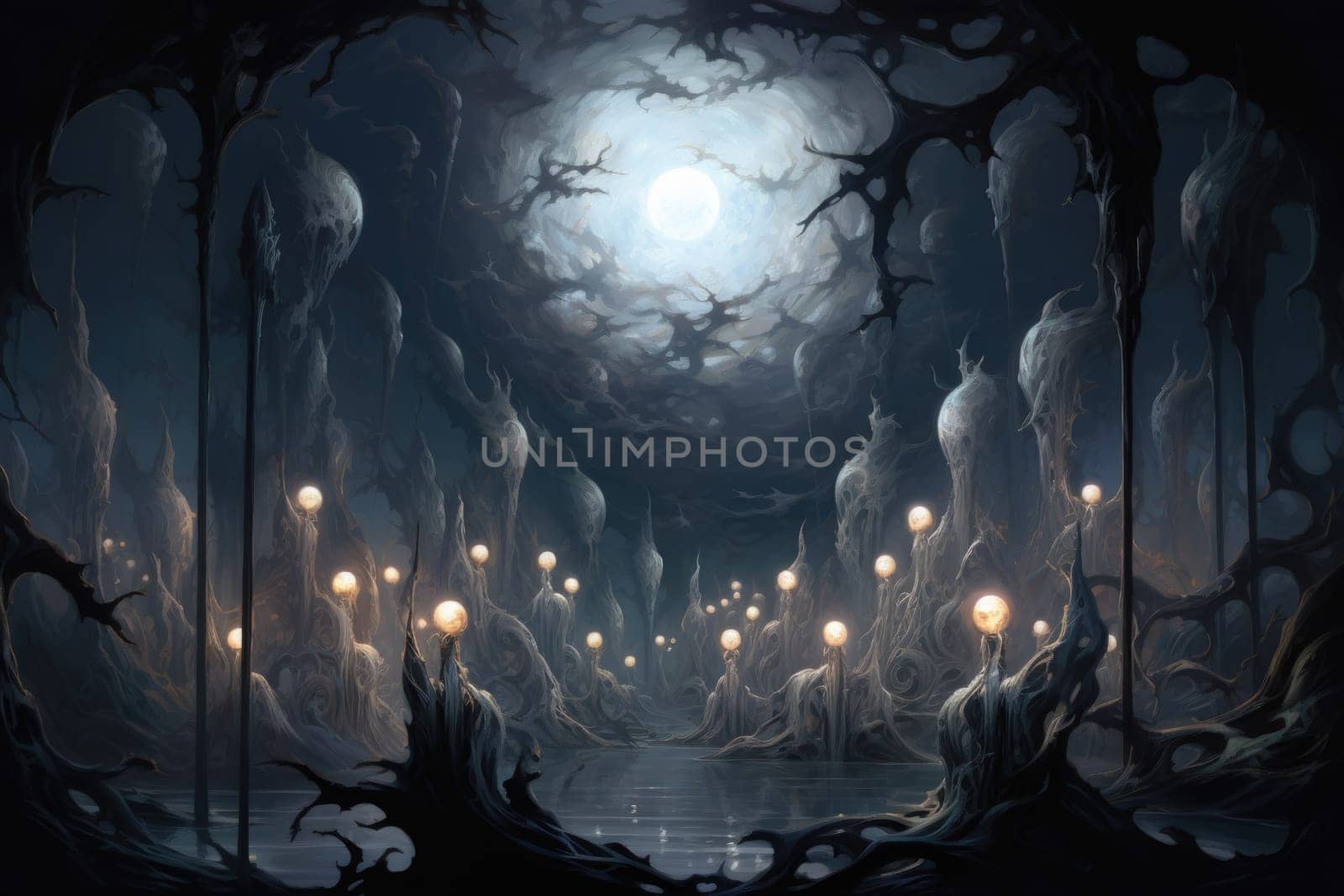 Enter the realm of fantasy and behold the enchanting presence of ethereal moonlight sprites.