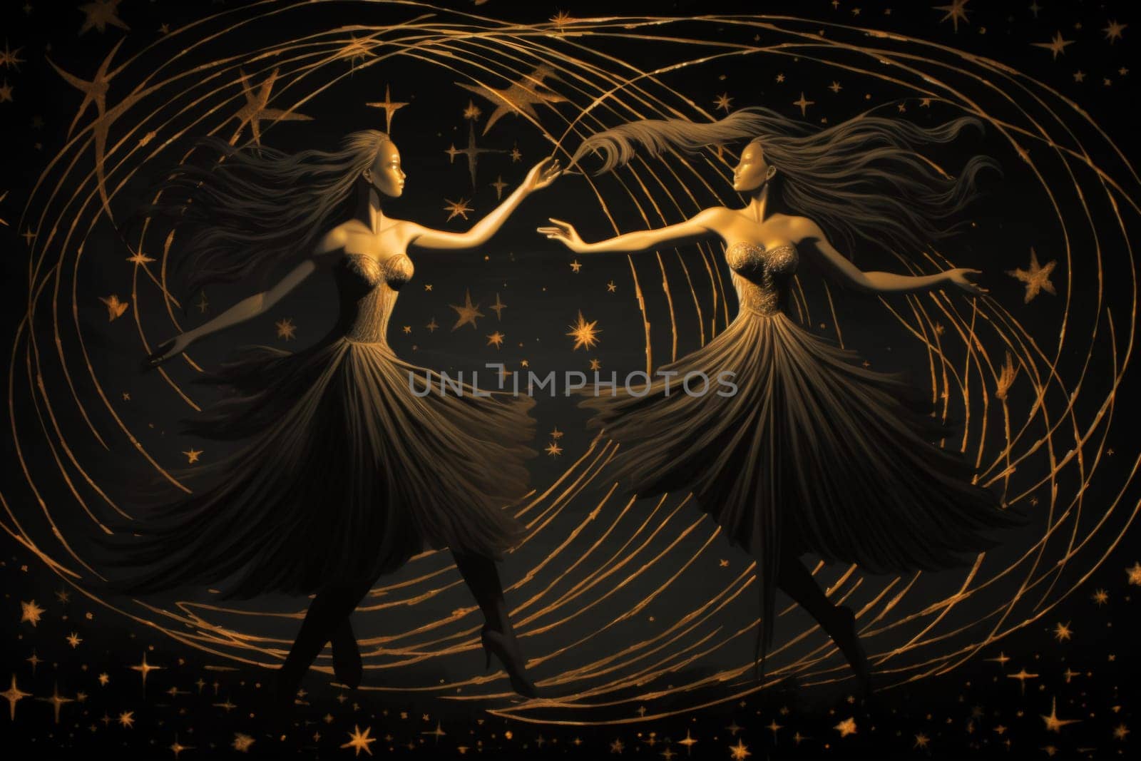 Enter the captivating realm of fantasy, where enigmatic shadow dancers gracefully weave illusions and manipulate darkness with an ethereal finesse.