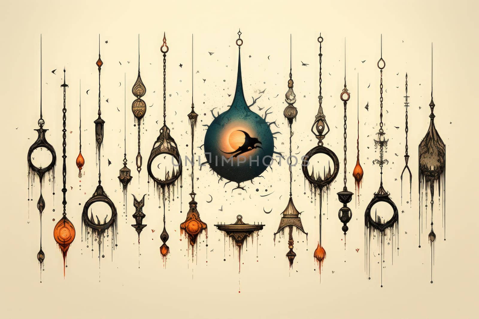 Deep within the realms of fantasy lie cursed amulets of forgotten sorcery, relics of a bygone era when magic ran rampant.