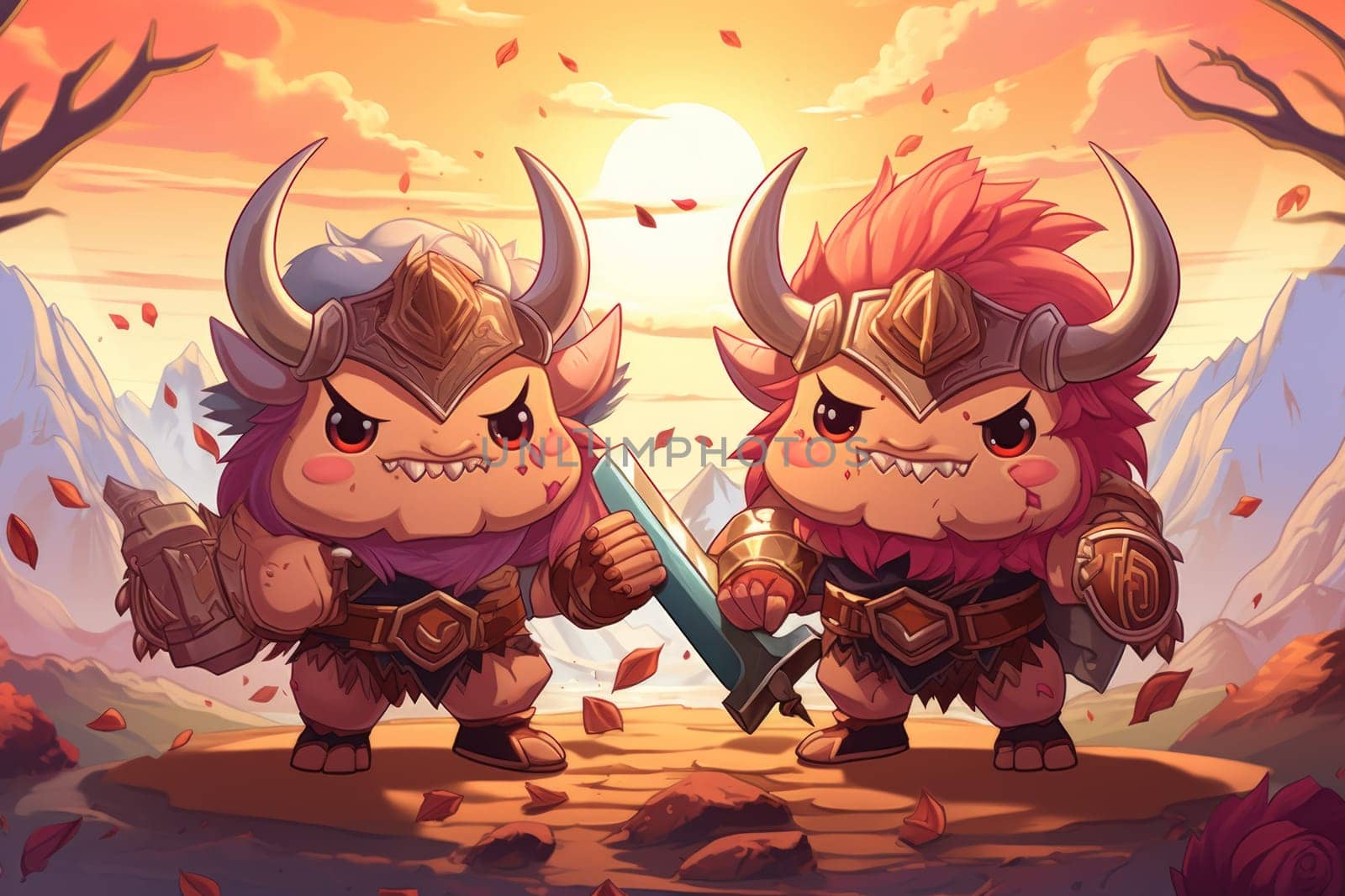 Enter a world of myth and legend where ferocious minotaurs, half-human and half-bull, reign supreme.