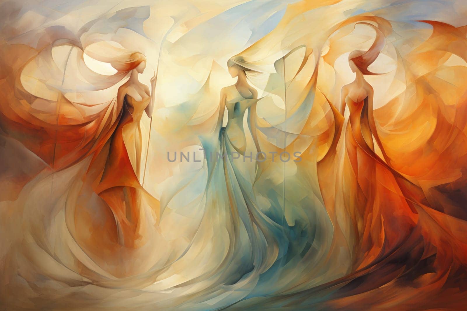 Immerse yourself in the enchanting world of fantasy as you witness the ethereal dance of graceful sylphs, ethereal beings of air and wind.