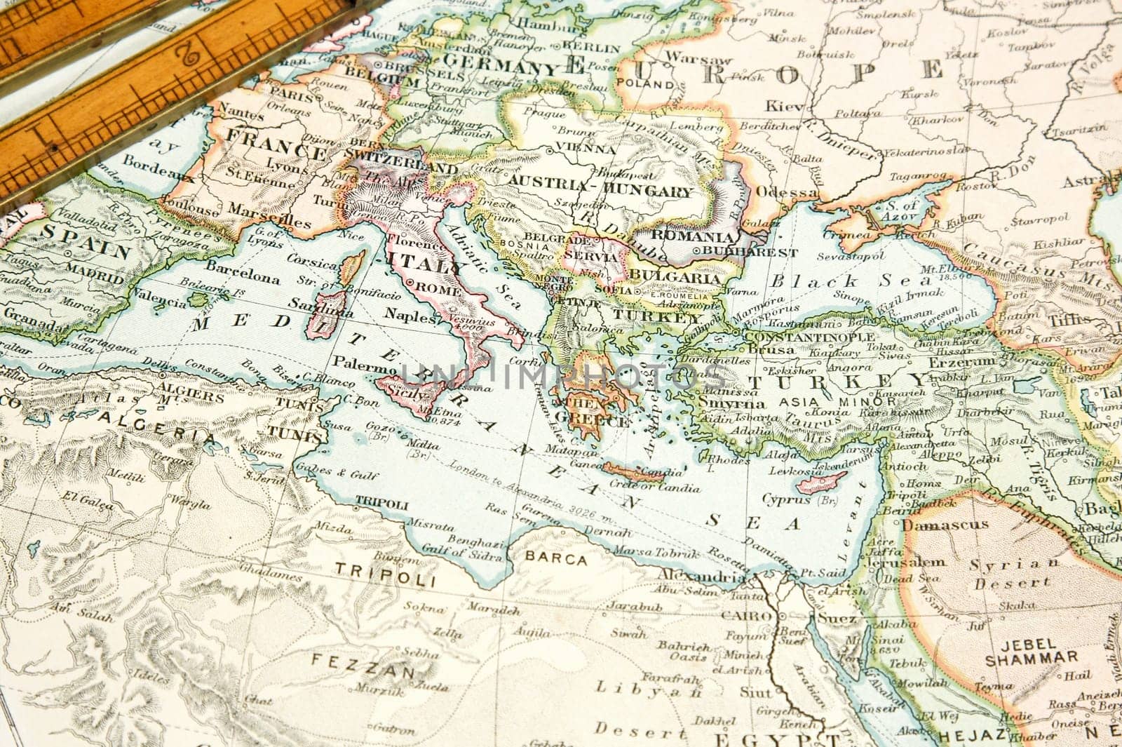 Vintage Map and Chart