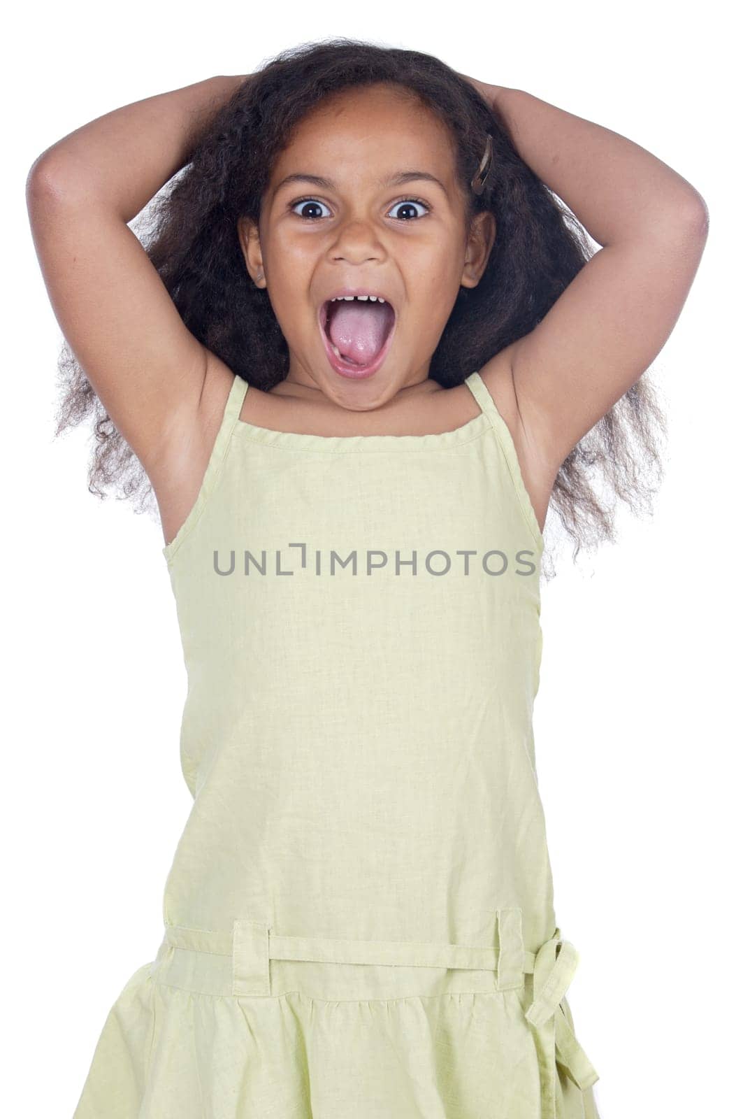 screaming girl