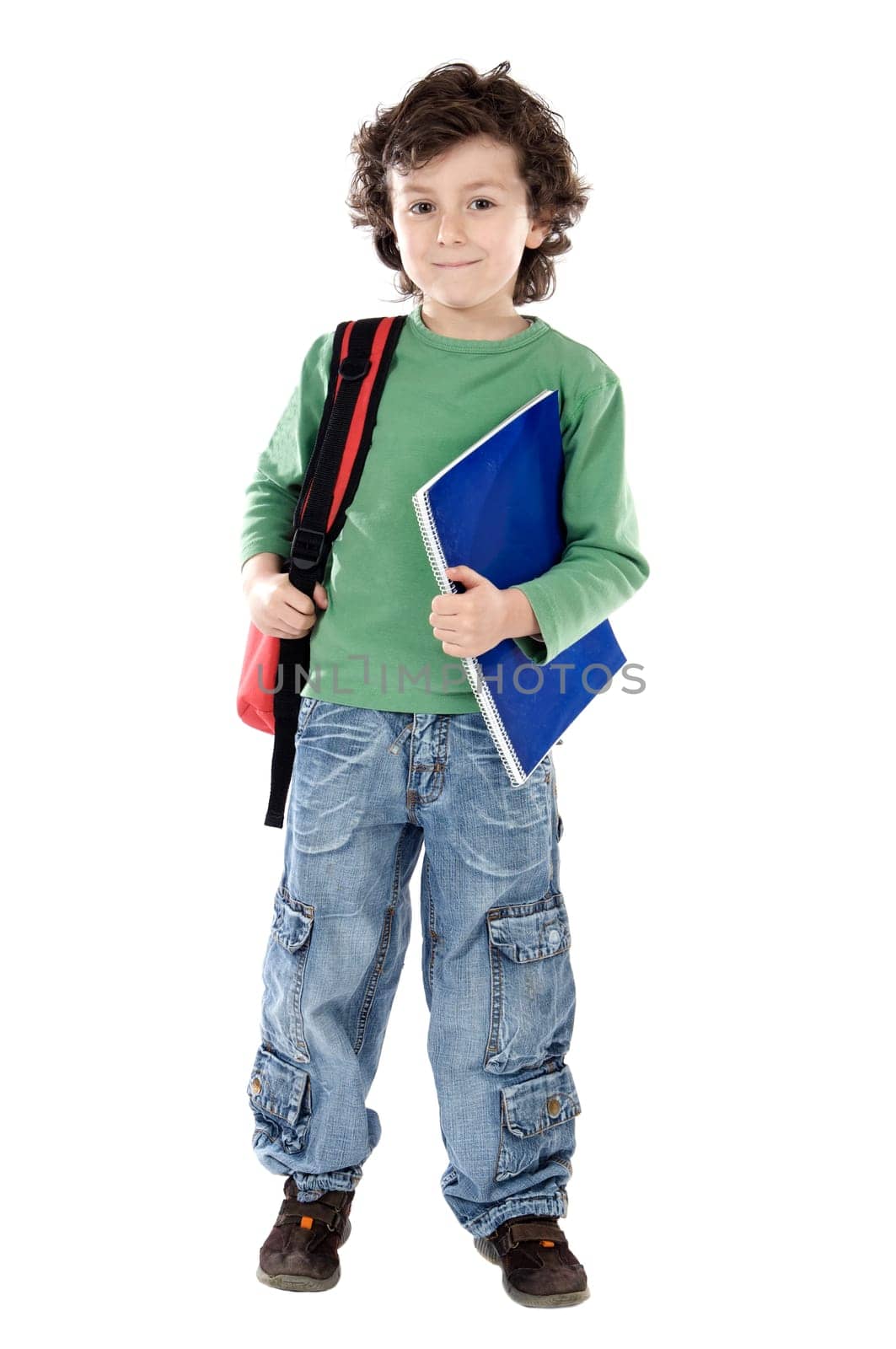adorable child student