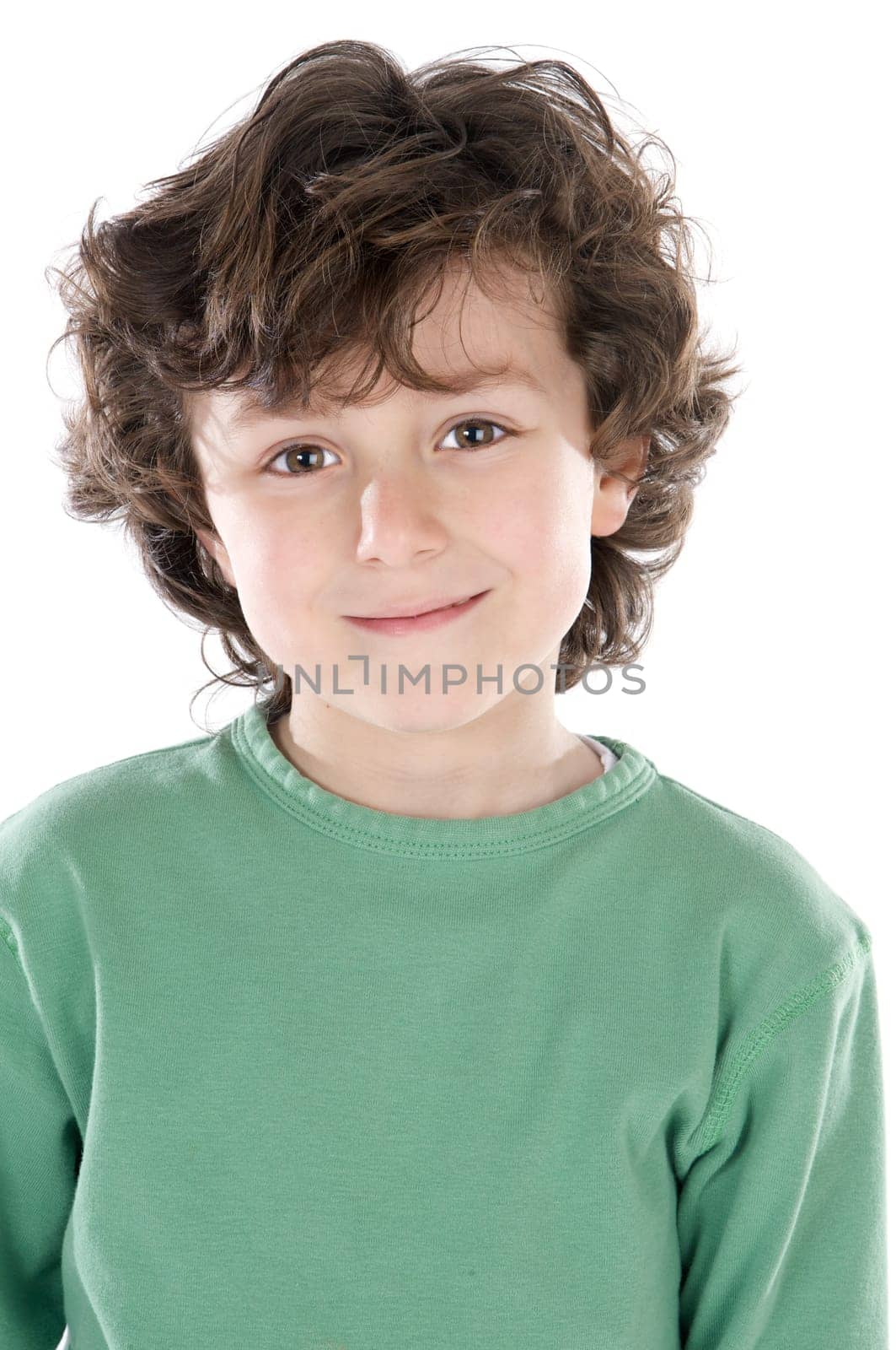 Portrait of a handsome boy