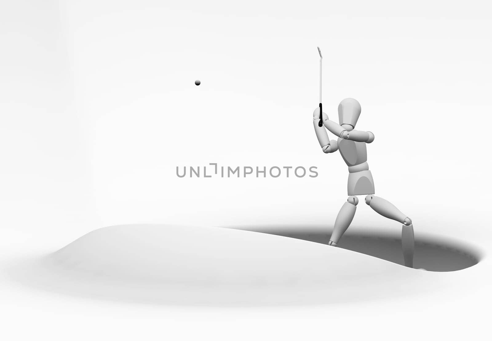 Bunker shot