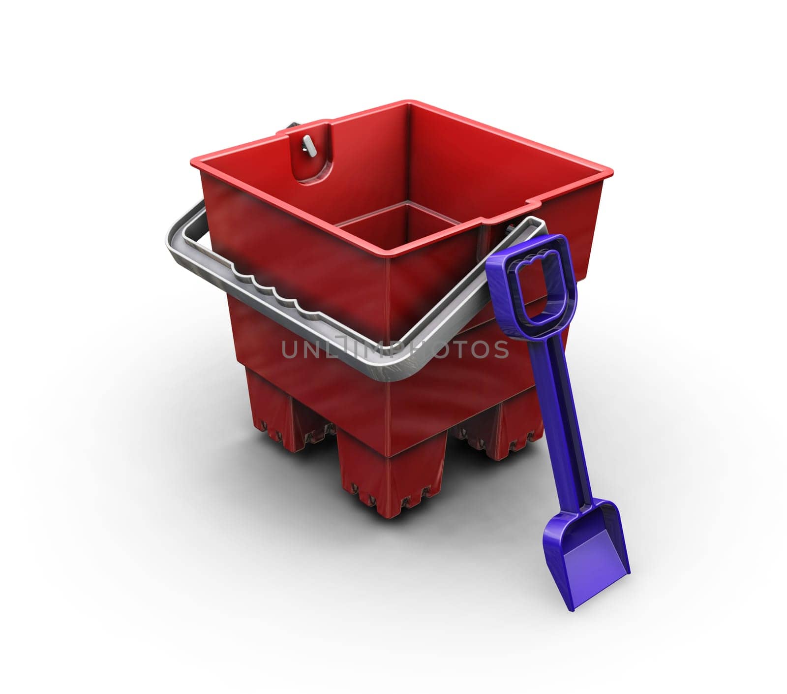 Bucket and spade