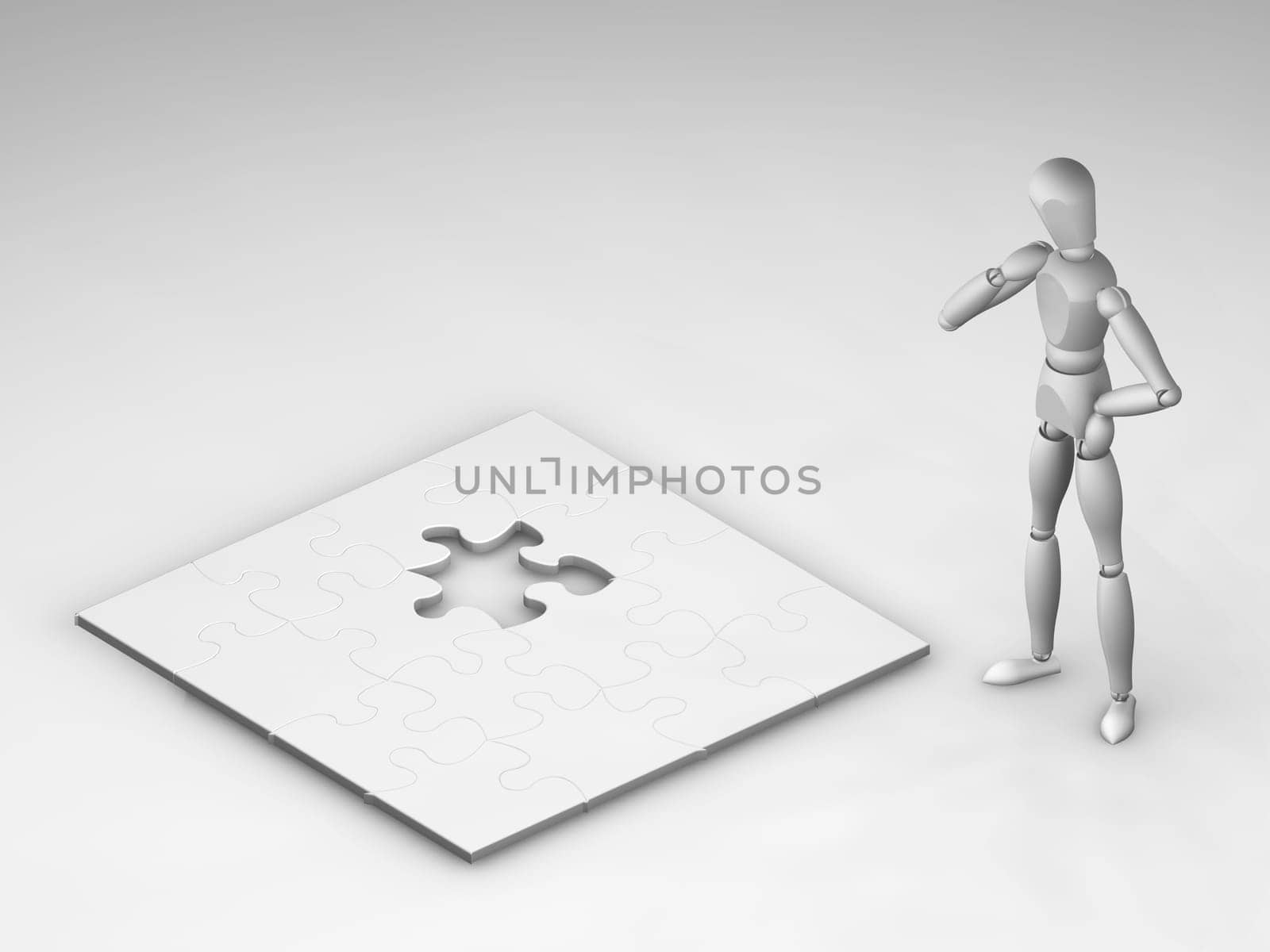 Unfinished puzzle