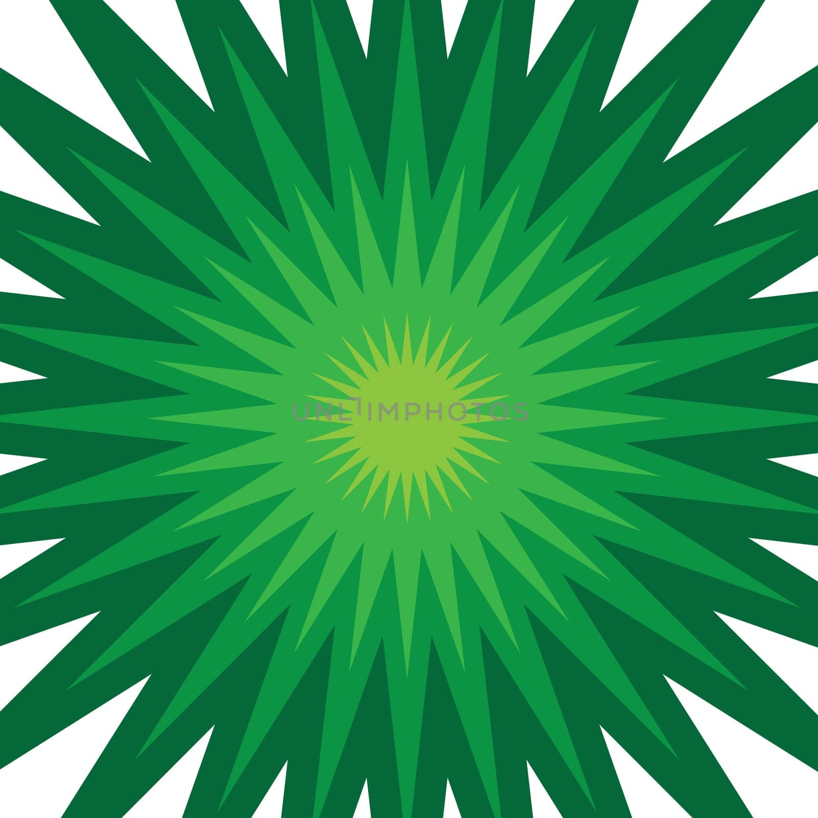 Green Starburst