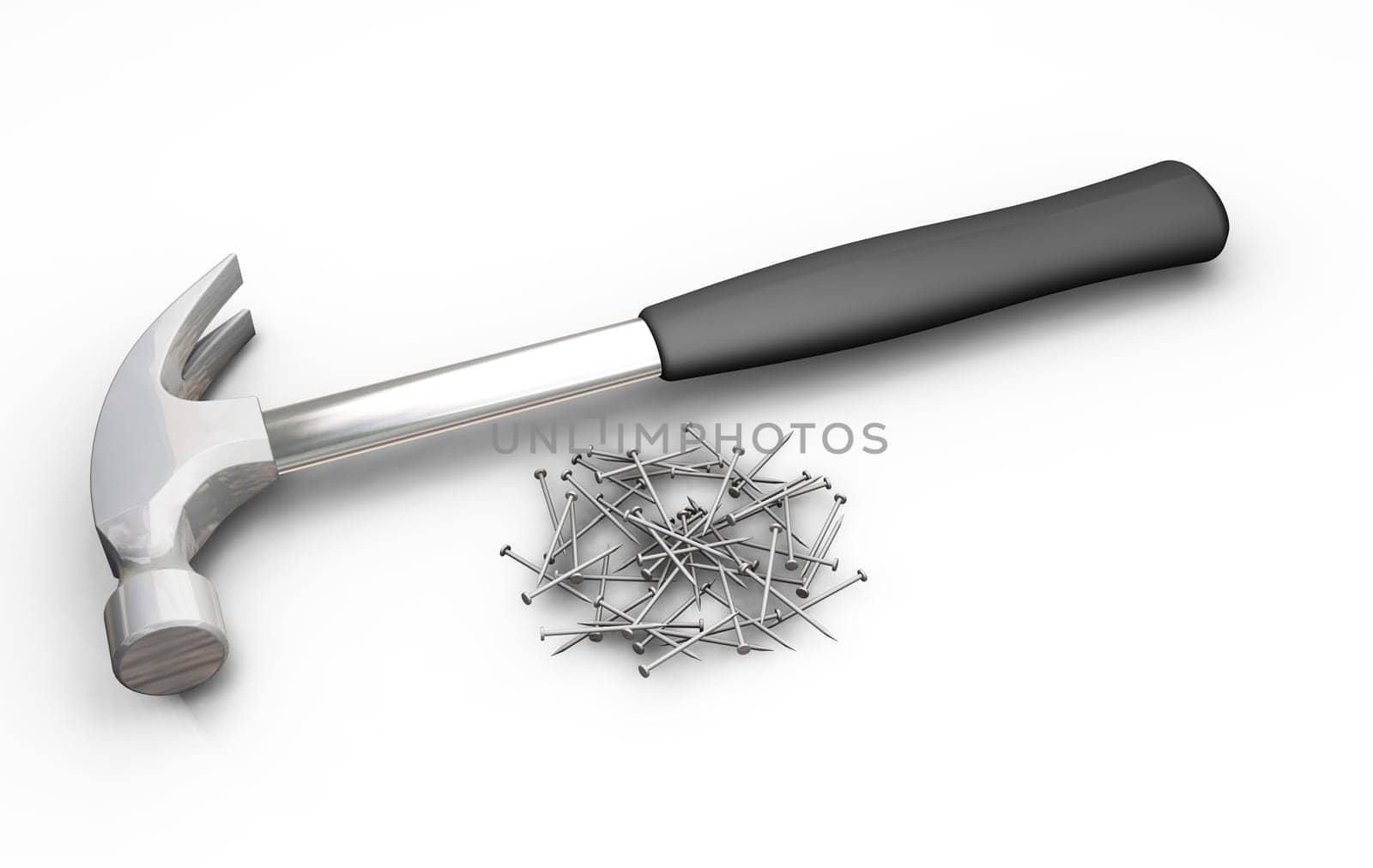 Hammer and nails
