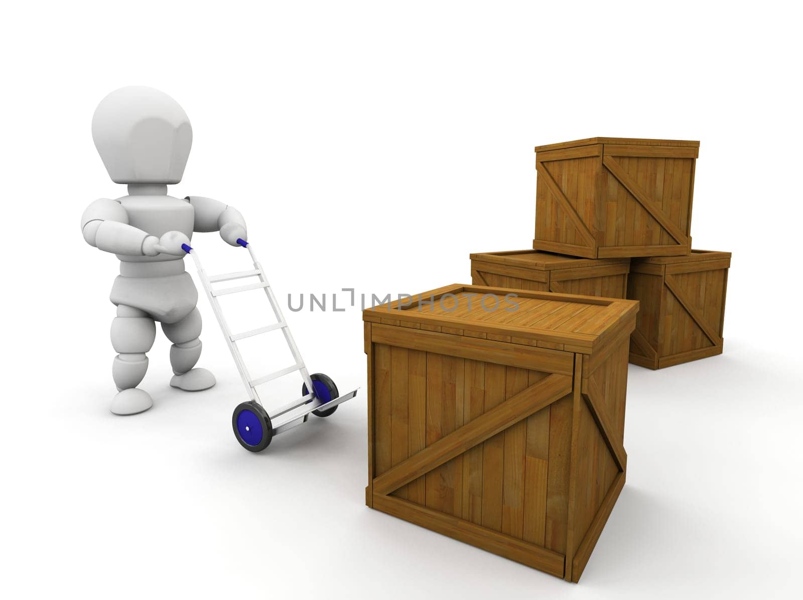 Stacking crates