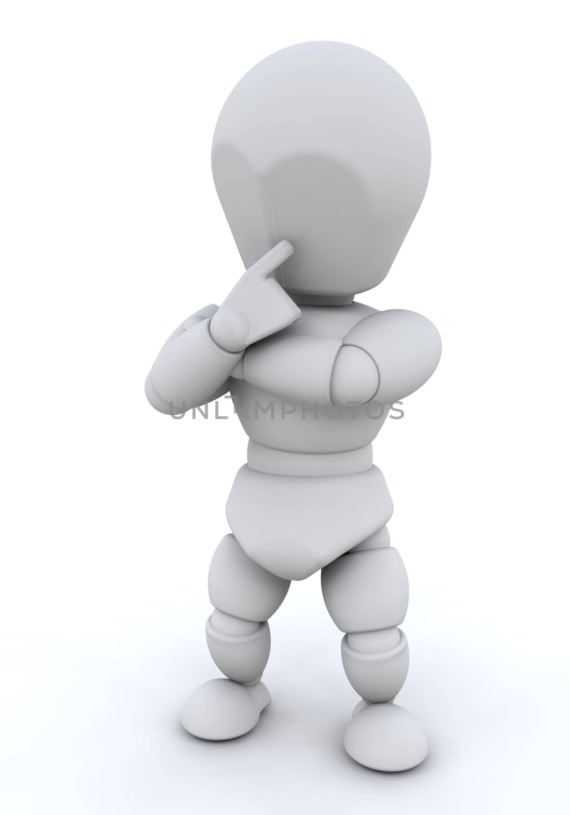 Person thinking