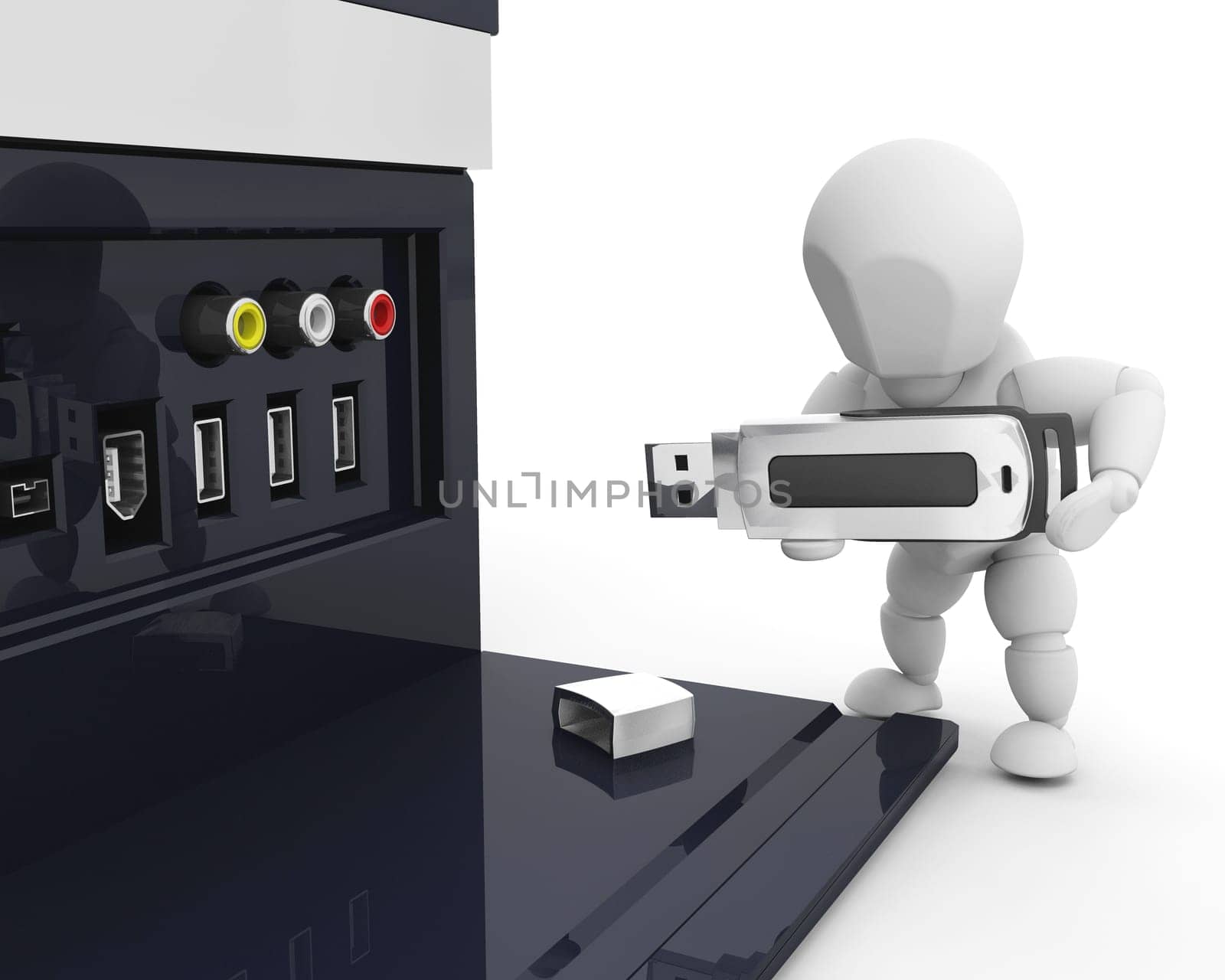 Person on computer