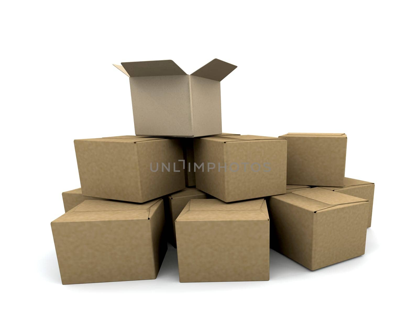 Stack of boxes