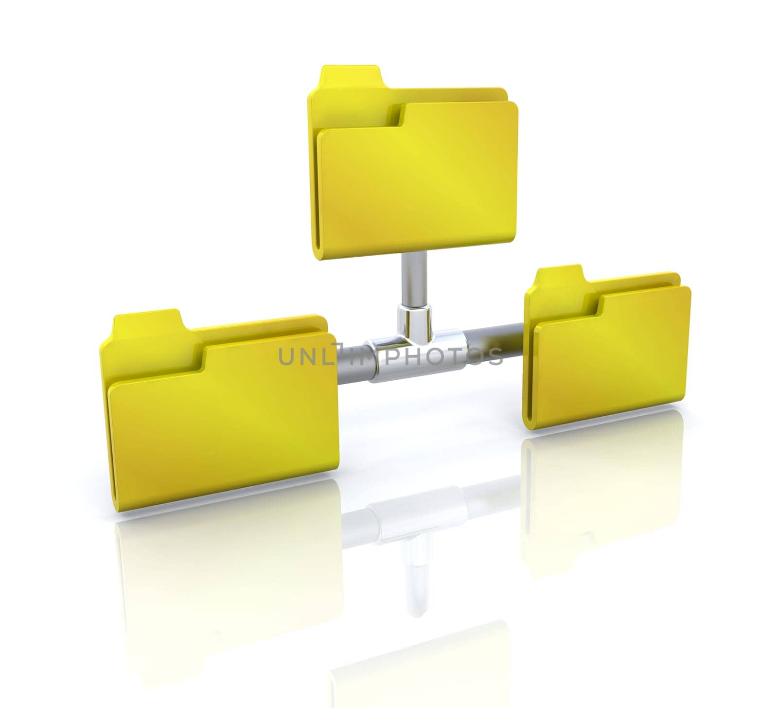 Computer icon for network folder